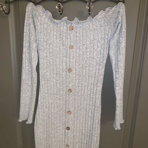 Fashion Nova Shoulder less Dress